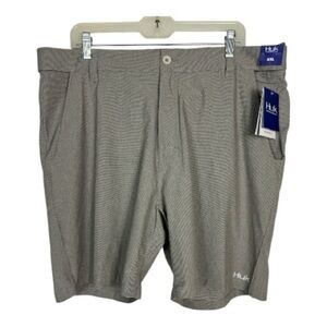 Huk Sz XXL Beacon Shorts Gray Performance Fabric Fishing Outdoors NWT
